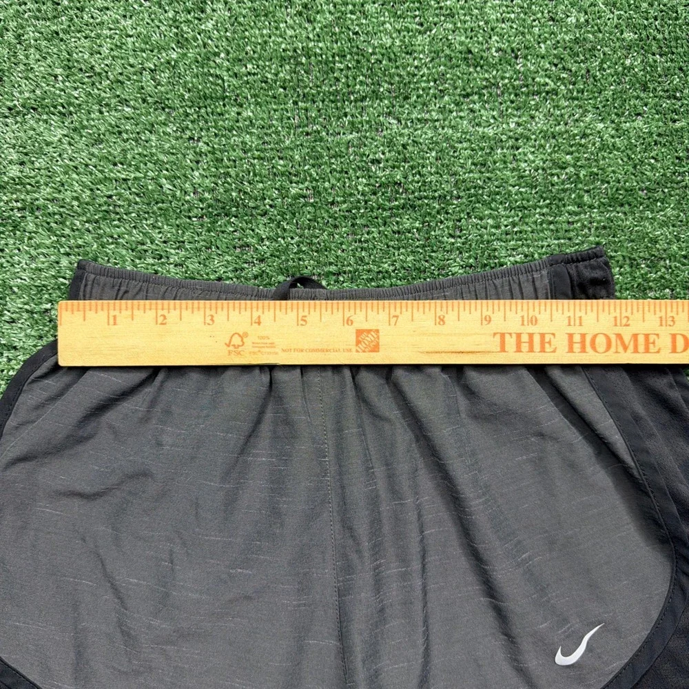 Nike Tempo Women Running Shorts Gray Black Heathered Athletic SP211001 Small